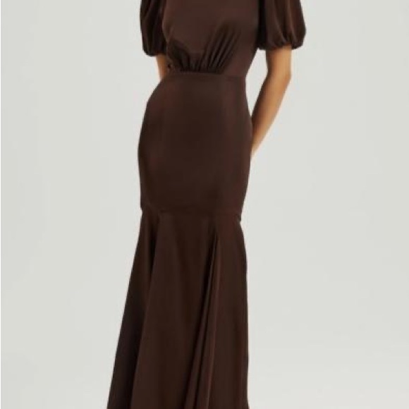 Vita Grace Dresses & Skirts - Chic Brown Maxi Dress